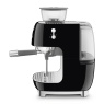 Smeg EGF03LUK 50S Style Retro EGF03 Bean-To-Cup Espresso Coffee Machine - Black