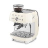 Smeg EGF03CRUK 50S Style Retro EGF03 Bean-To-Cup Espresso Coffee Machine - Cream