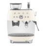 Smeg EGF03CRUK 50S Style Retro EGF03 Bean-To-Cup Espresso Coffee Machine - Cream