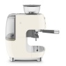 Smeg EGF03CRUK 50S Style Retro EGF03 Bean-To-Cup Espresso Coffee Machine - Cream