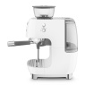 Smeg EGF03WHUK 50S Style Retro EGF03 Bean-To-Cup Espresso Coffee Machine - White