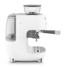 Smeg EGF03WHUK 50S Style Retro EGF03 Bean-To-Cup Espresso Coffee Machine - White