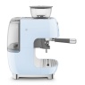 Smeg EGF03Pbuk 50S Style Retro EGF03 Bean-To-Cup Espresso Coffee Machine - Pastel Blue