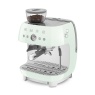 meg EGF03PGUK 50S Style Retro EGF03 Bean-To-Cup Espresso Coffee Machine - Pastel Green