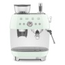 meg EGF03PGUK 50S Style Retro EGF03 Bean-To-Cup Espresso Coffee Machine - Pastel Green