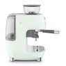 meg EGF03PGUK 50S Style Retro EGF03 Bean-To-Cup Espresso Coffee Machine - Pastel Green