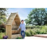 Zest Garden Cheltenham Wooden Arbour & Storage Box
