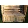 Zest Garden Dorset Wooden Arbour & Storage Box