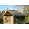 Zest Garden Dorset Wooden Arbour & Storage Box