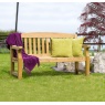 Zest Zest Garden Emily 5ft 3 Seater Wooden Bench