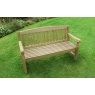 Zest Zest Garden Emily 5ft 3 Seater Wooden Bench