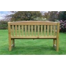 Zest Zest Garden Emily 5ft 3 Seater Wooden Bench