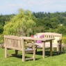 Zest Zest Garden Emily Wooden Table & 2 Bench Set