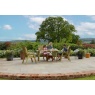 Zest Zest Garden Freya 4 Seater Wooden Dining Set
