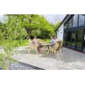 Zest Zest Garden Freya 6 Seater Wooden Dining Set