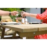 Zest Zest Garden Freya 6 Seater Wooden Dining Set