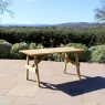 Zest Zest Garden Freya Rectangle Wooden Table
