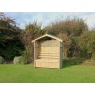 Zest Garden Hampshire Wooden Arbour & Storage Box