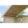 Zest Garden Hampshire Wooden Arbour & Storage Box