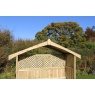 Zest Garden Hampshire Wooden Arbour & Storage Box