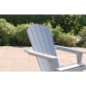 Zest Zest Garden Jasmine Wooden Folding Chair - Light Grey