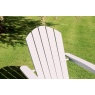 Zest Zest Garden Jasmine Wooden Folding Chair - Light Grey