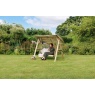 Zest Zest Garden Miami 2 Seater Wooden Swing