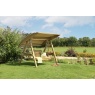 Zest Zest Garden Miami 2 Seater Wooden Swing