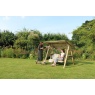 Zest Zest Garden Miami 2 Seater Wooden Swing