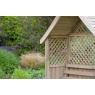 Zest Garden Norfolk Wooden Arbour With Storage Box