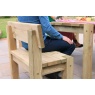 Zest Zest Garden Philippa Wooden Dining Set