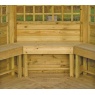 Zest Garden Set Of 3 Gazebo Benches