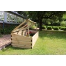 Zest Garden Sleeper Wooden Cold Frame