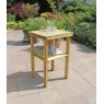 Zest Garden Terazza Wooden Outdoor Kitchen - Side Table