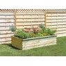 Zest Garden Wooden Large Sleeper Raised Bed