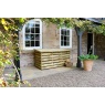 Zest Zest Garden Wooden Log Chest