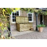 Zest Zest Garden Wooden Log Chest