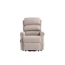 Downtown Luxor Dual Motor Riser Recliner Chair in Oat Fabric
