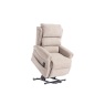 Downtown Luxor Dual Motor Riser Recliner Chair in Oat Fabric
