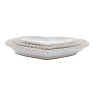 Beaded Heart Plates Set Of 3