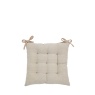 Cotton Velvet Seatpad - Natural