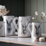 Downtown Hare Medium Pitcher Vase - Distressed