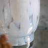 Downtown Lola Small Glass Vase - White