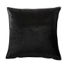 Downtown Meto Velvet Oxford Filled Cushion - Black