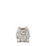 Downtown Pig Cement Planter Small - Antique White