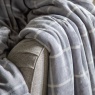 Downtown Window Payne Luxurious Sherpa Throw 152x177cm - Grey