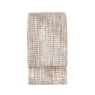 Downtown Woven Faux Mohair Sherpa Throw 160x130cm - Natural