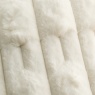 Bianca Carved Faux Fur Throw 150x200cm - Cream