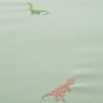 Catherine Lansfield Embroidered Dinosaur Duvet Cover Set