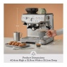 Sage Sage BES875 The Barista Express Coffee Machine - Stainless Steel